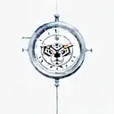 a lion with a clock tattoo design idea