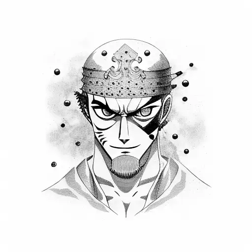 Zoro tattoo design idea