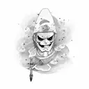 Zoro tattoo design idea