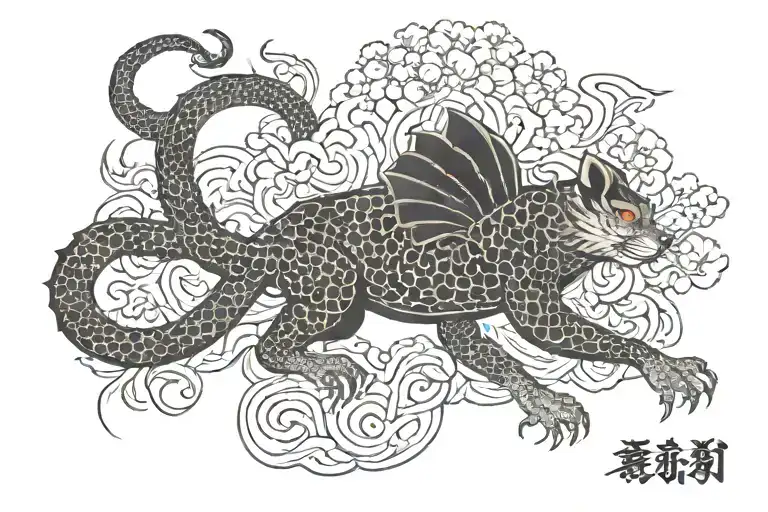 Iranian tattoo design idea