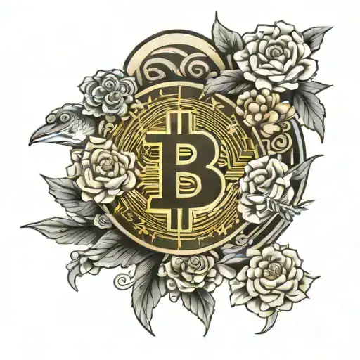 bitcoin tattoo design idea