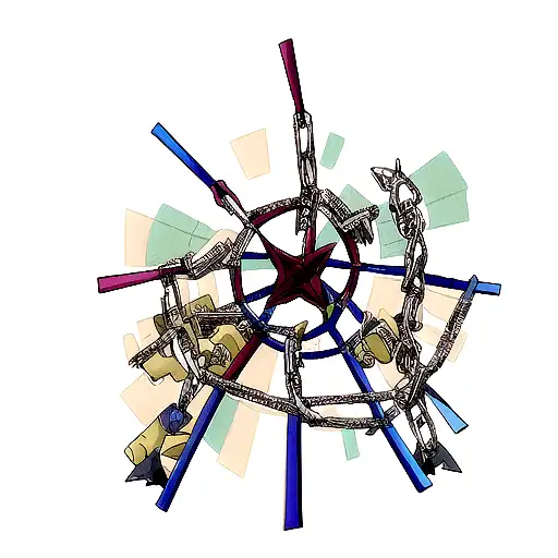 HunterxHunter Judgement chain tattoo design idea