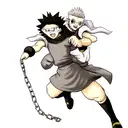 HunterxHunter Judgement chain tattoo design idea