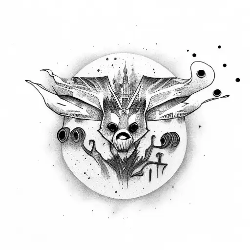 boondocks with a quote  tattoo design idea