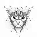 boondocks with a quote  tattoo design idea