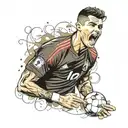 Cristiano Ronaldo tattoo design idea