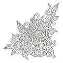 stencil tattoo design idea