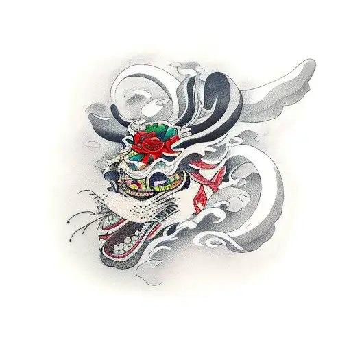 Asuka tattoo design idea