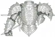 armours tattoo design idea