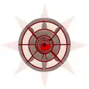 sharingan with 999 around it tattoo design idea