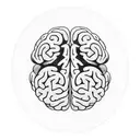 a realistic brain on top of a realistic heart tattoo design idea