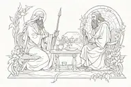 Biblical tattoo design idea