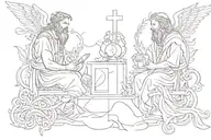 Biblical tattoo design idea