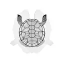 Turtle tattoo design idea