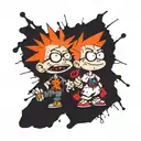 rugrats tattoo design idea