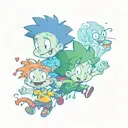rugrats tattoo design idea