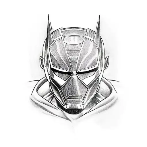 marvel and dc characters tattoo design idea