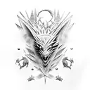 game of thrones tattoo design idea