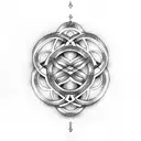 Infinity Symbol tattoo design idea