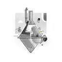 adrenaline molecule in Erlenmeyer  tattoo design idea