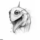 adrenaline molecule in Erlenmeyer  tattoo design idea