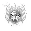 life is short, live your life tattoo design idea