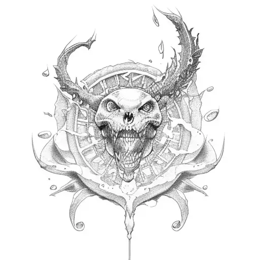 seven deadly sins  tattoo design idea