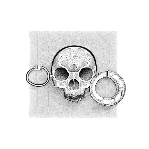 money bag with cancer 69 tattoo design idea