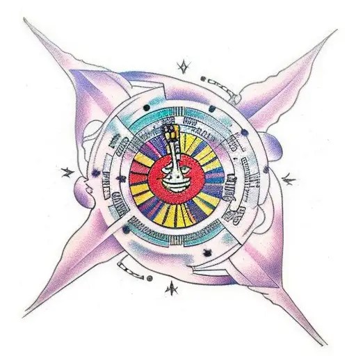 circle of fifths tattoo design idea