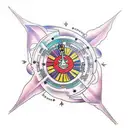 circle of fifths tattoo design idea