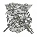 USMC, 0621, radio operator tattoo design idea