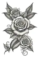 Rose tattoo tattoo design idea