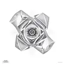 cube tattoo design idea