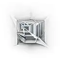 cube tattoo design idea