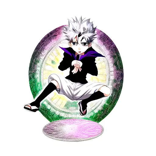 killua zoldyck  tattoo design idea
