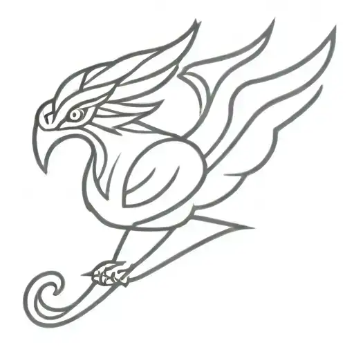 Garuda tattoo design idea