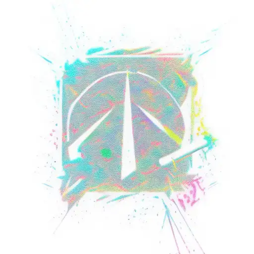 rolling stones logo, with acid tab on tongue, synthwave style, LIVE FAST written above the logo and DIE YOUNG below it tattoo design idea