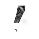 la última lágrima de lucifer  tattoo design idea