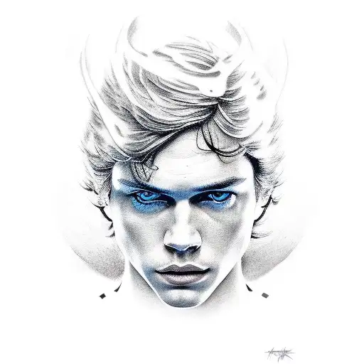 Anakin Skywalker tattoo design idea