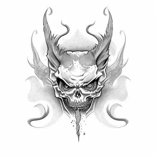 Lilith diablo4 tattoo design idea