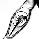 horror tattoo design idea