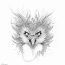 Griffin tattoo design idea