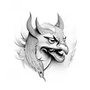 Griffin tattoo design idea