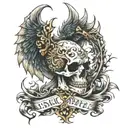 sic semper tyrannis tattoo design idea