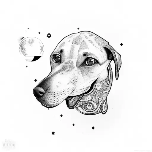 dos personas mirando tattoo design idea