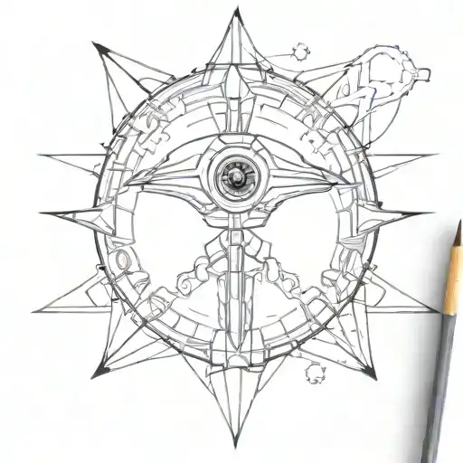 jaig eye fulcrum star wars tattoo design idea