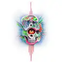 hells paradise  tattoo design idea