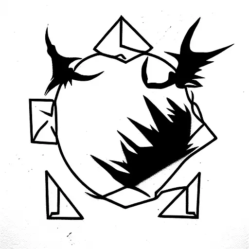 hybrid theory album cover  tattoo design idea