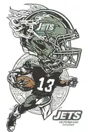 New York jets tattoo design idea