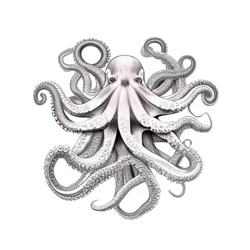 Octopus  tattoo design idea